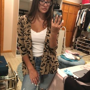 Leopard Cardigan